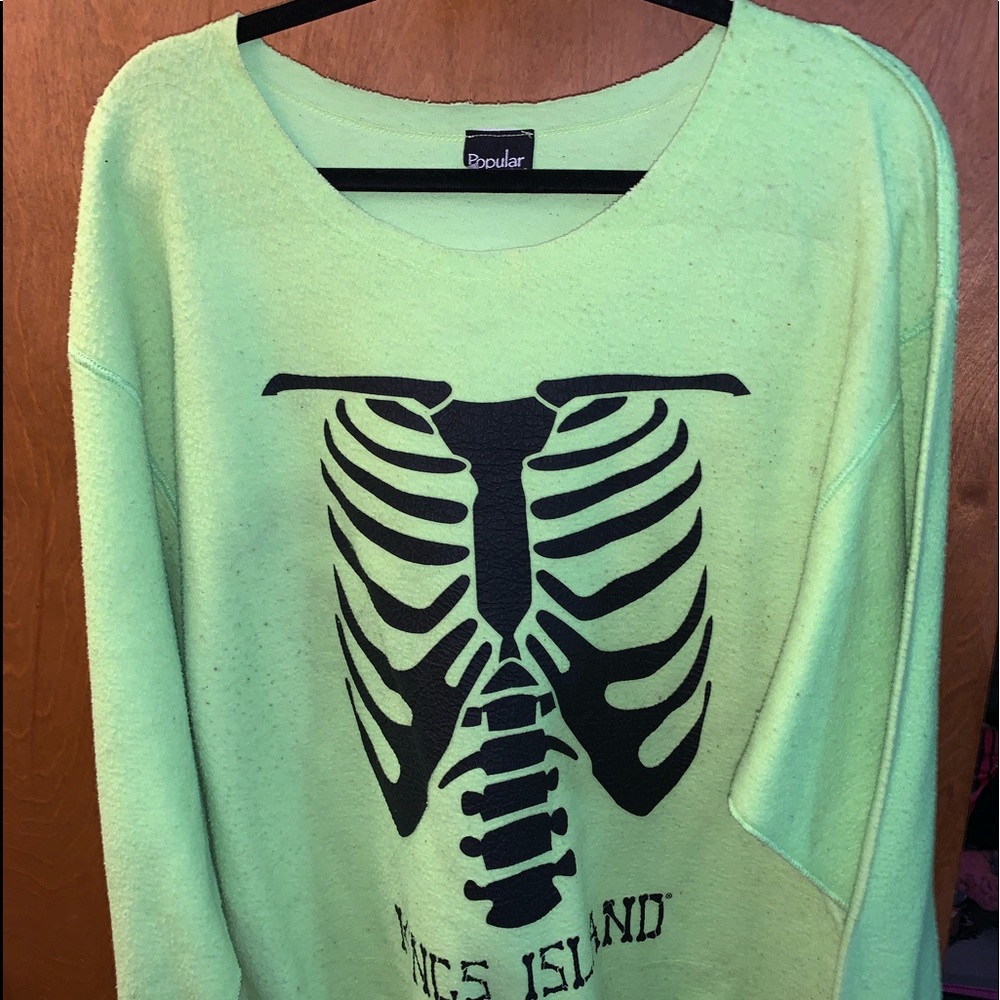 Skeleton sweater